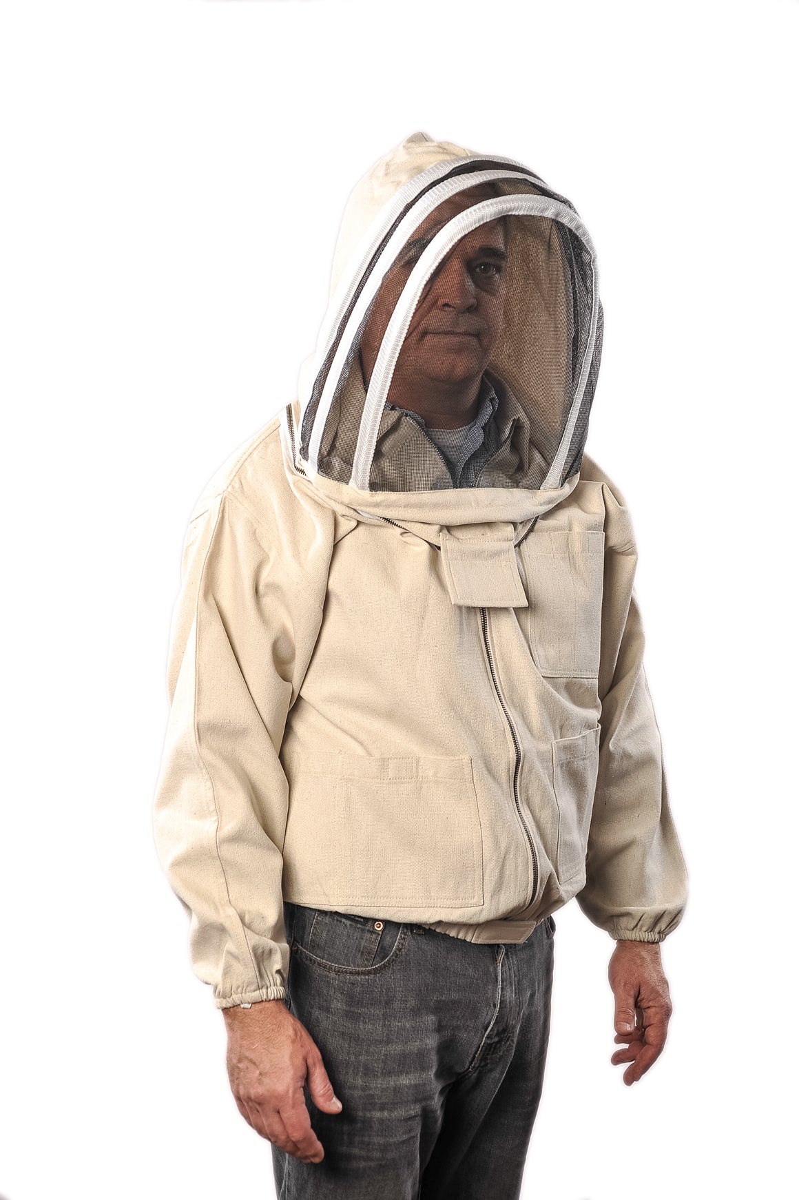 Forest Beekeeping | Premium Beekeeper Jacket | Fencing Hood | YKK Brass ...