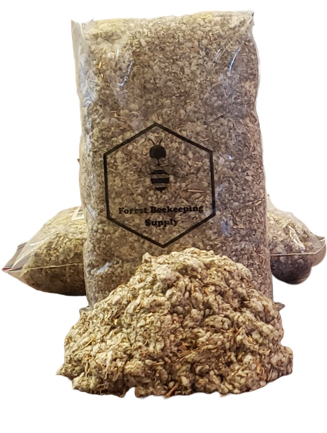 Forest Beekeeping Supply Hive Smoker fuel, Natural Cotton Fiber | 1 Lbs Bag