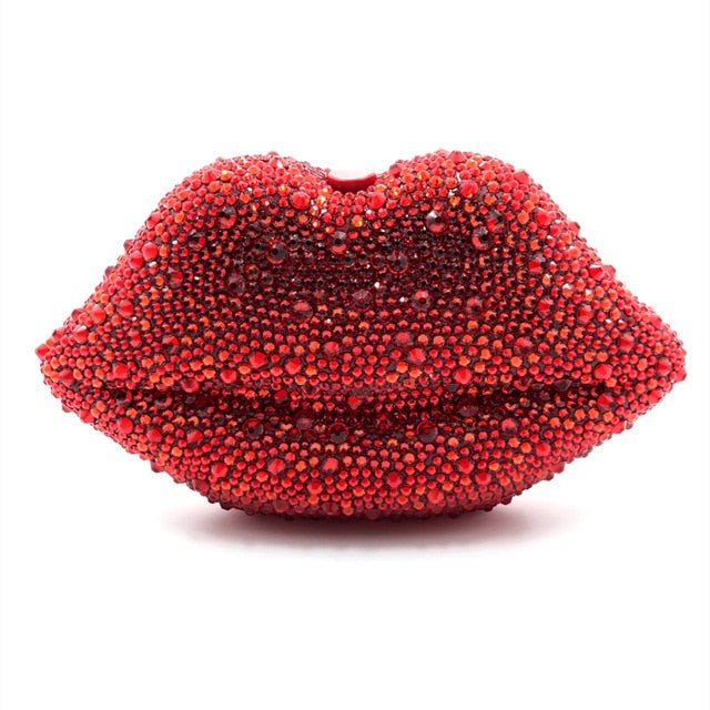 Crystal lipstick evening bag – MUSSECCO