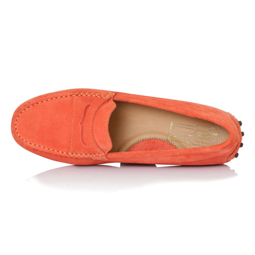 mens coral loafers