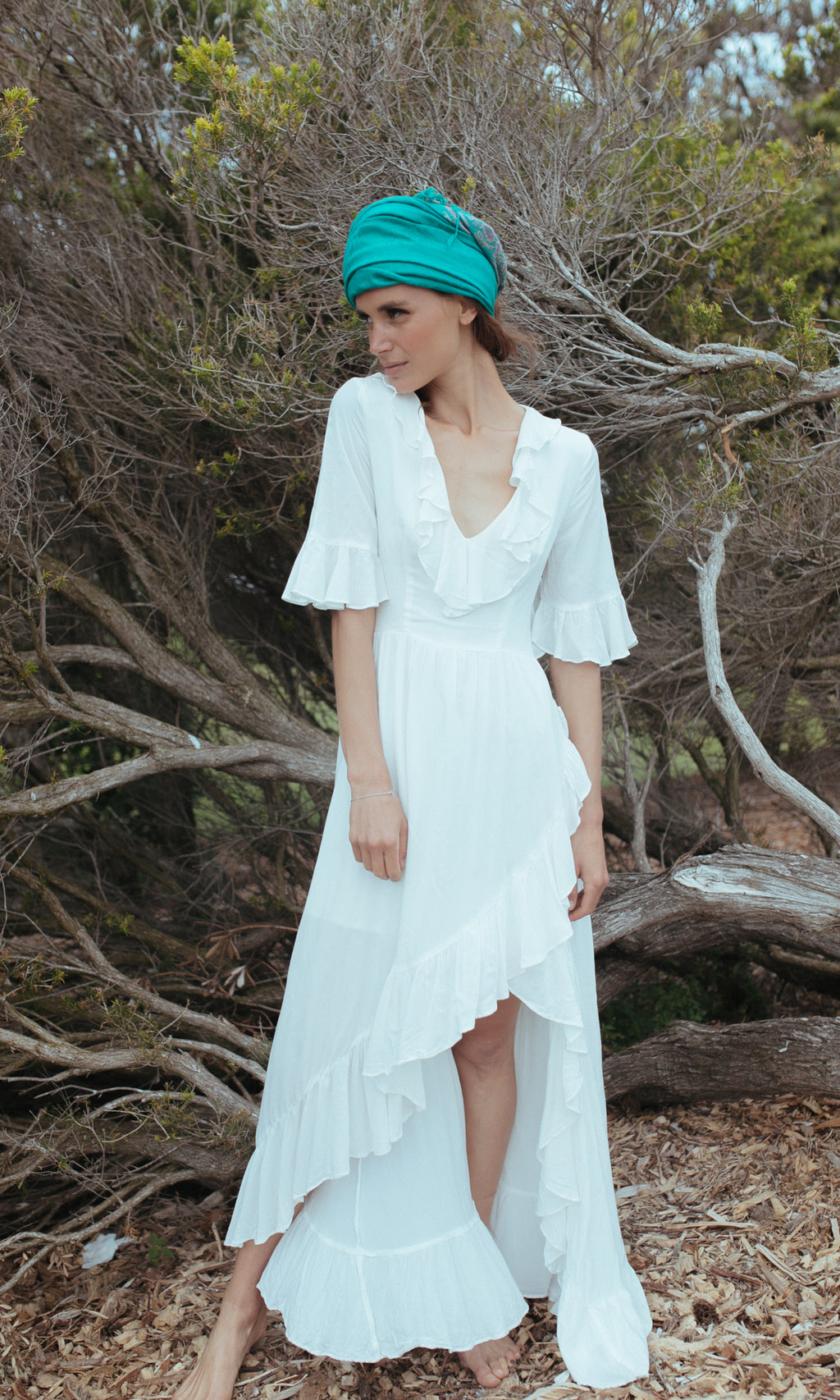 white beach dress australia