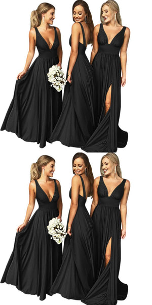 37+ Long Black Dresses For Weddings
 Images