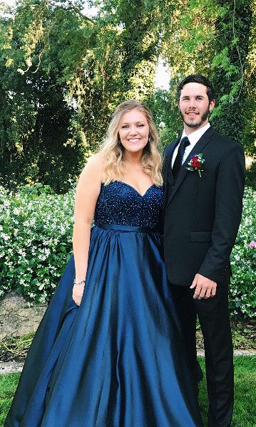 plus size satin prom dress