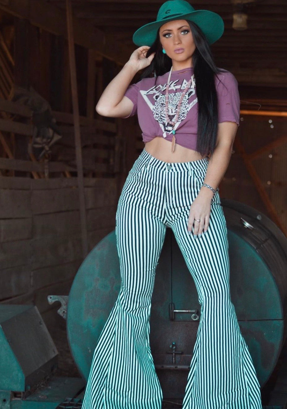 blank paige bell bottoms