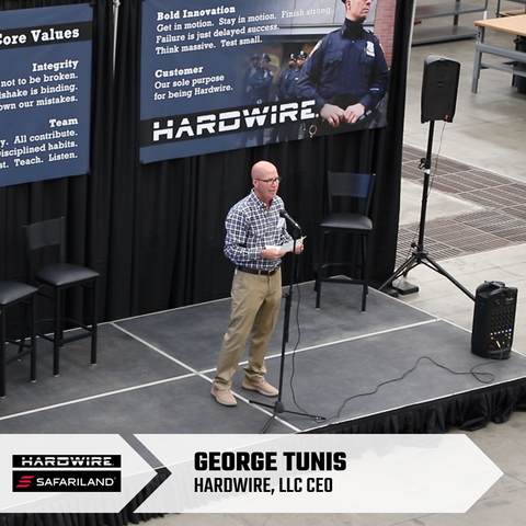 Hardwire CEO George Tunis -Hardwire Body Armor SAVES Event Safariland SAVES Club