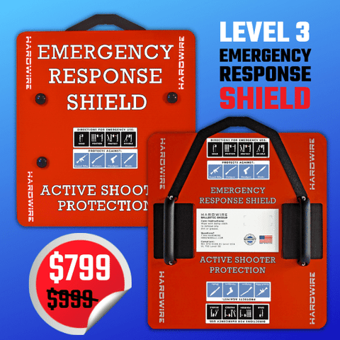 ACTIVE SHOOTER PROTECTION SHIELD ON SALE LEVEL 3