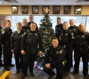 North Ridgeville Police Department Holiday Photo
