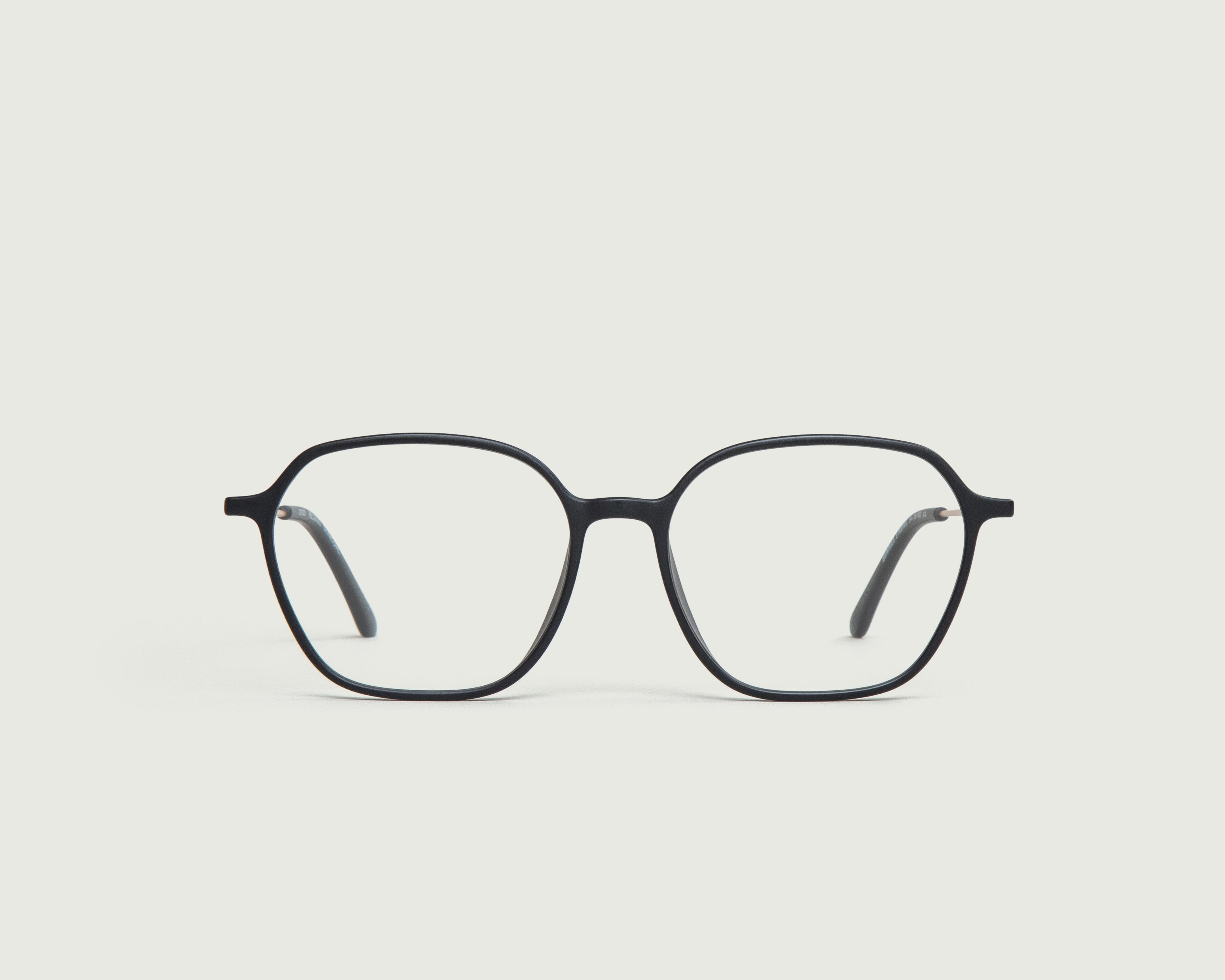 Charcoal::Helsinki Eyeglasses square black plastic front (4687757180982)
