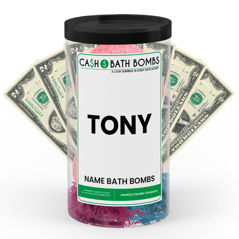Download Tony Name Cash Bath Bomb Tube