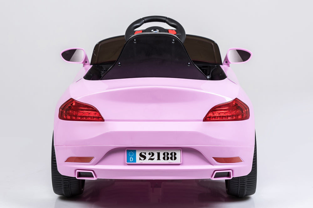 pink bmw toy car