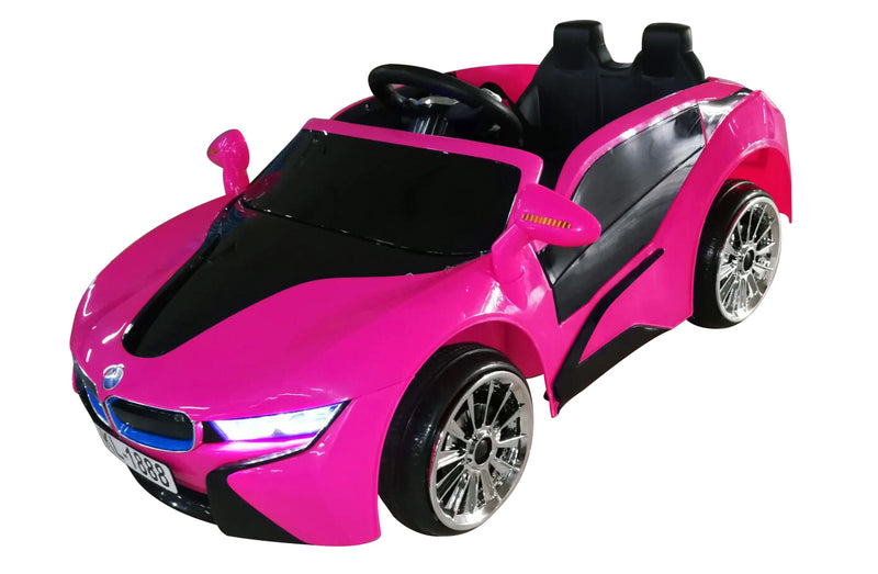 pink bmw toy car