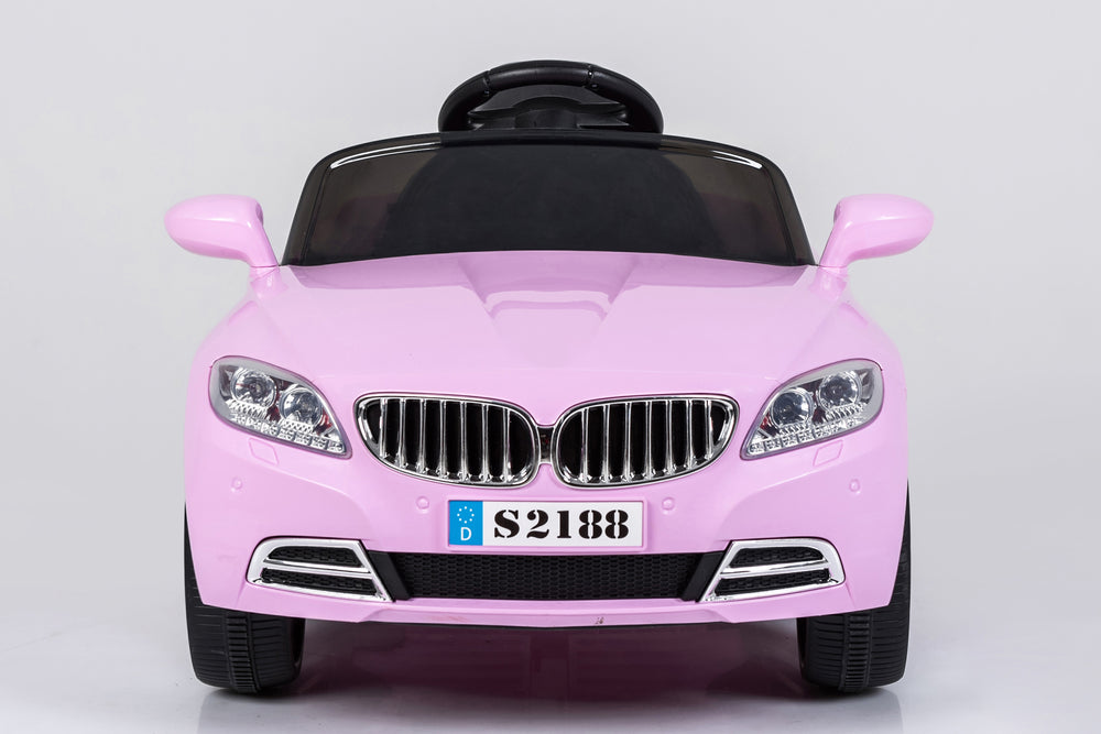 pink bmw toy car