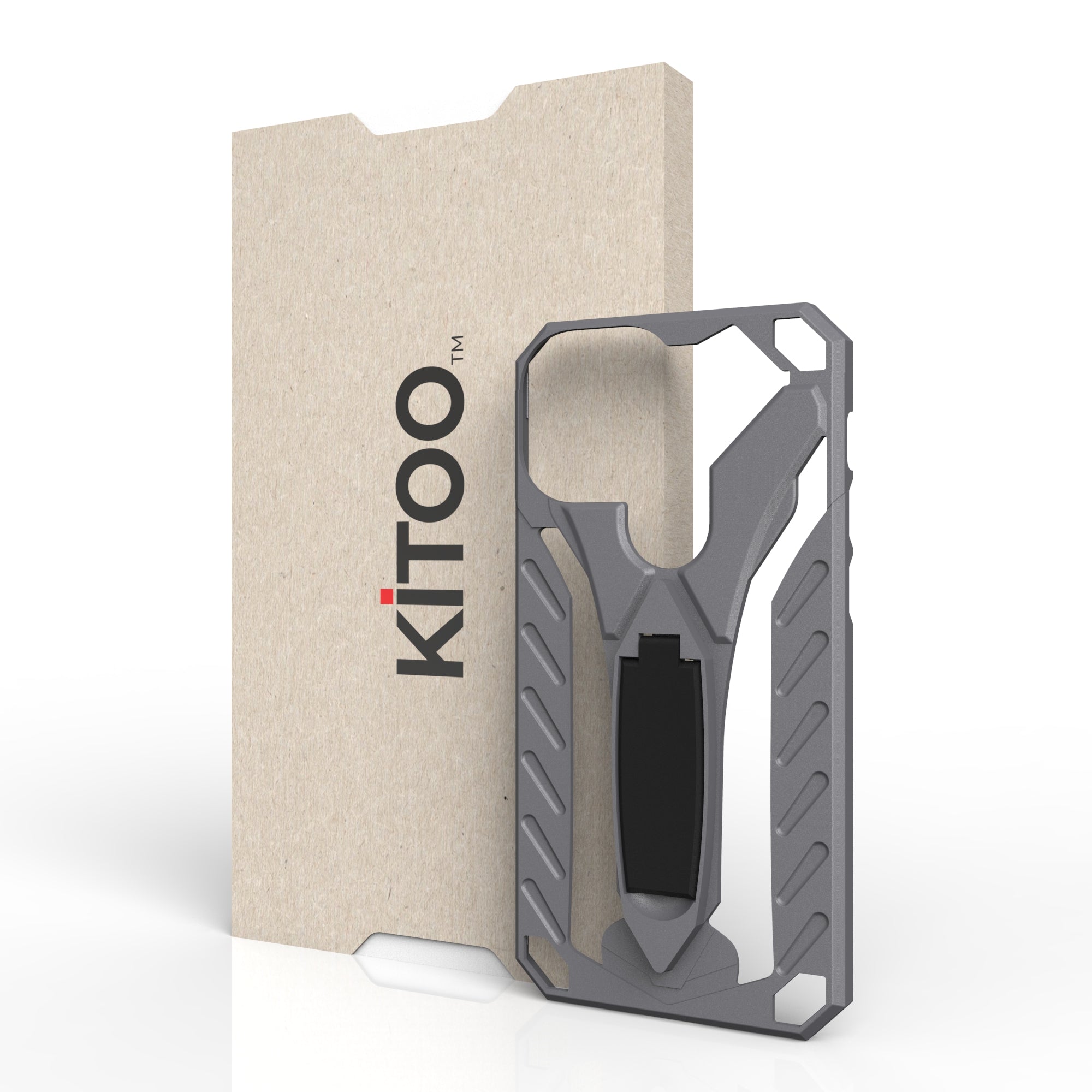 Kitoo Kickstand Panel Designed for iPhone 13 Mini case (Spare Part only) - Grayness
