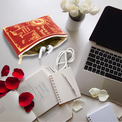 Beauty and the Beast inspired Tech Accessory Case by Well Read Co.