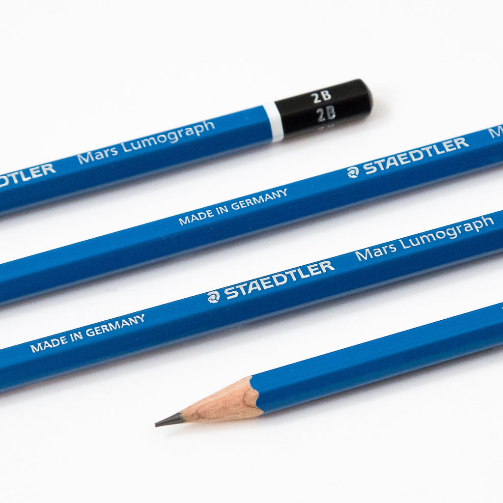  Staedtler Lumograph Drawing Sketching Pencils with Realistic