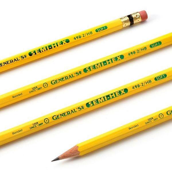 General's Semi-Hex Graphite Pencil 