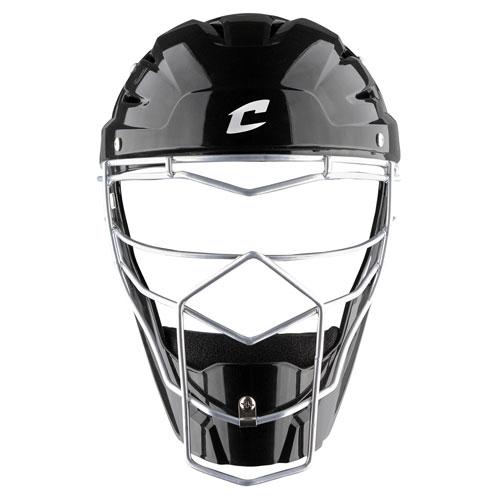 Force3 Pro Gear Youth Hockey Style Defender Catcher's Mask, Boys', Black/Black