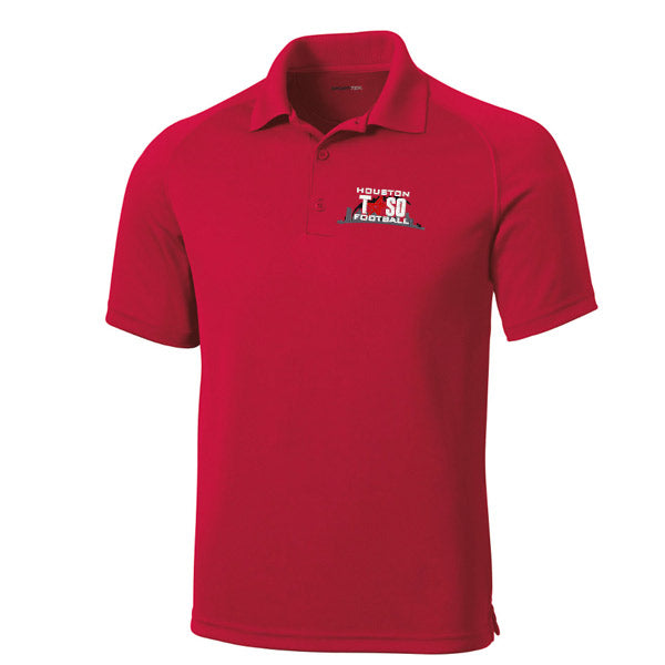 TASO Houston Football Logo Polo Shirt – Officials Gear Outlet