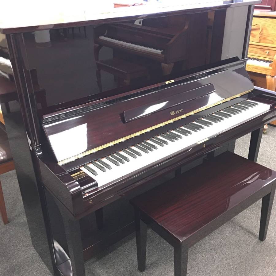 weber upright piano price