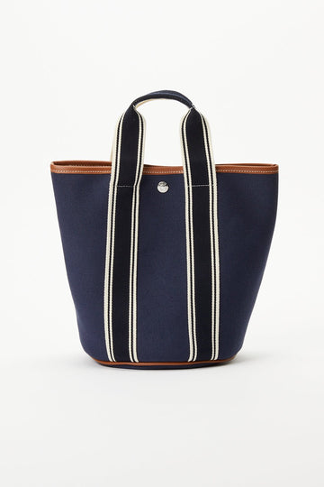 Blue and Black Parcours M Palais Royal Tote