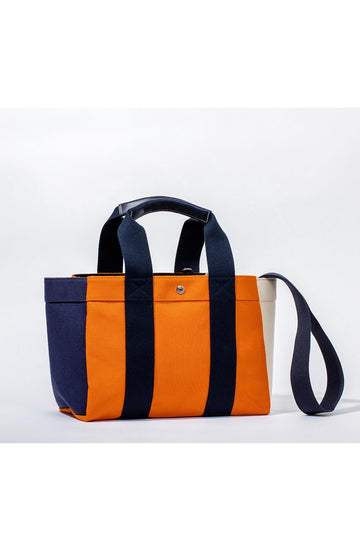 Blue and Black Parcours M Palais Royal Tote