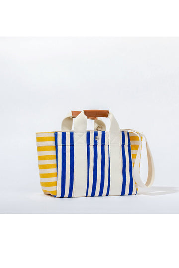 SOLID & STRIPED - Canvas Tote With Patches (MULTICO)