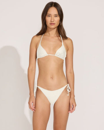 Solid & Striped® Lulu Triangle Bikini Top in Colorblock Stripe