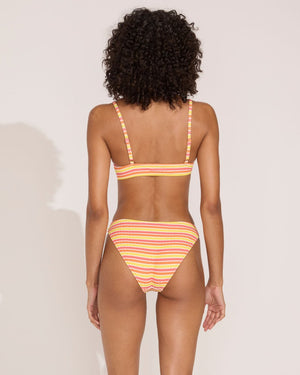 SORBET Hipster Bikini Bottom - Colorful stripes