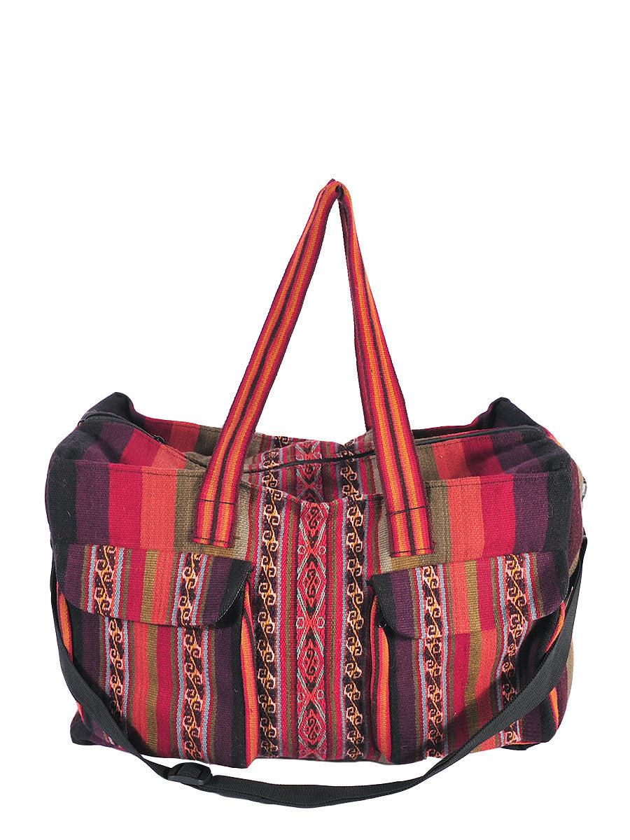 peruvian woven bags