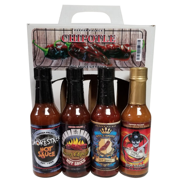 Chipotle Hot Sauce Gift Pack Pepper Palace