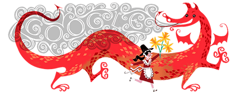 Chinese New Year 2013 Doodle - Google Doodles