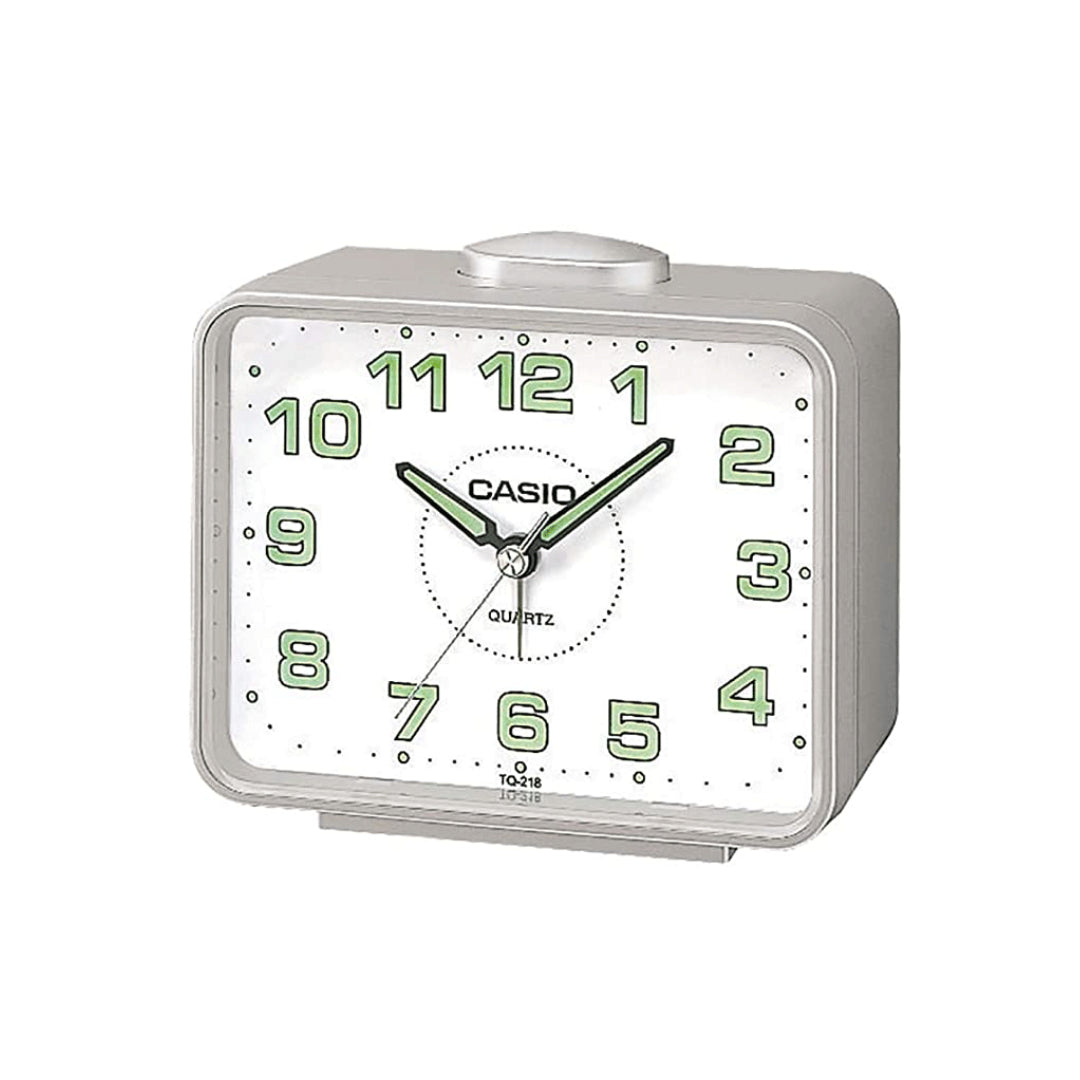 Reloj despertador Casio TQ 141 8DF GRIS - Fotosol