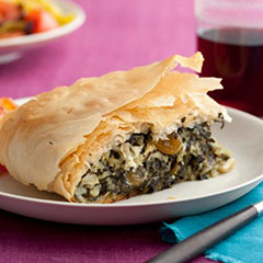 Spinach and feta pie