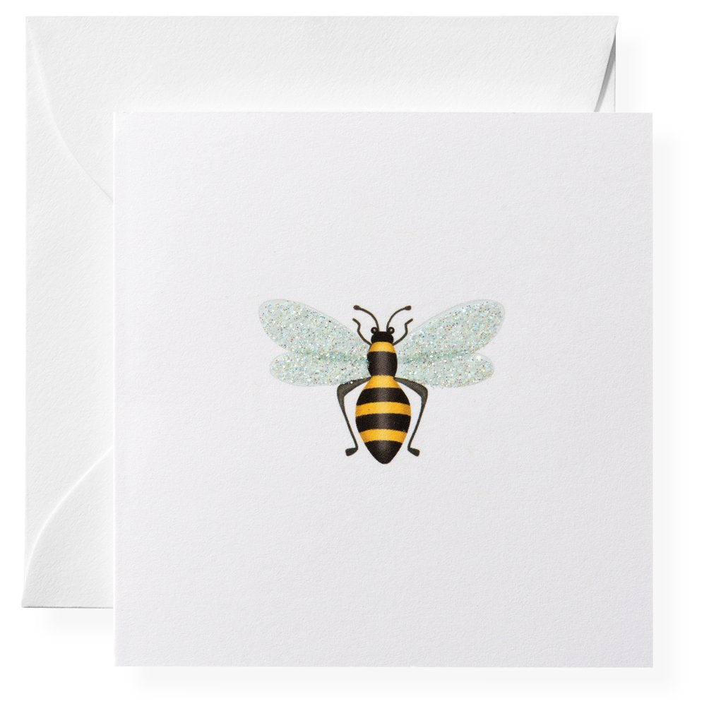 Enclosure Cards in Acrylic Box - Bee