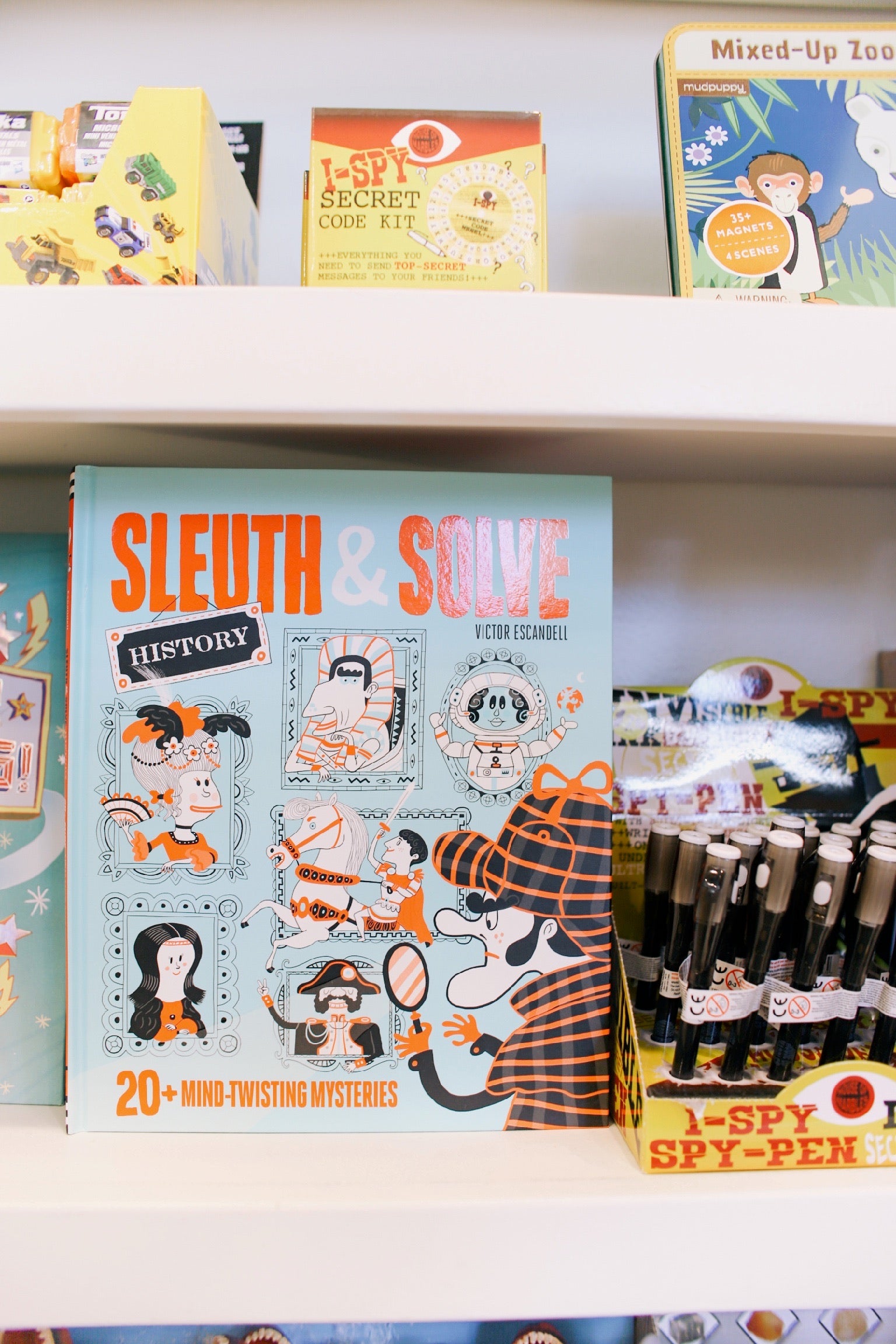 Sleuth & Solve History Activity Book