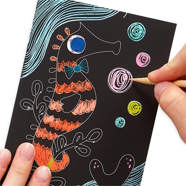 Mini Scratch & Scribble Friendly Fish