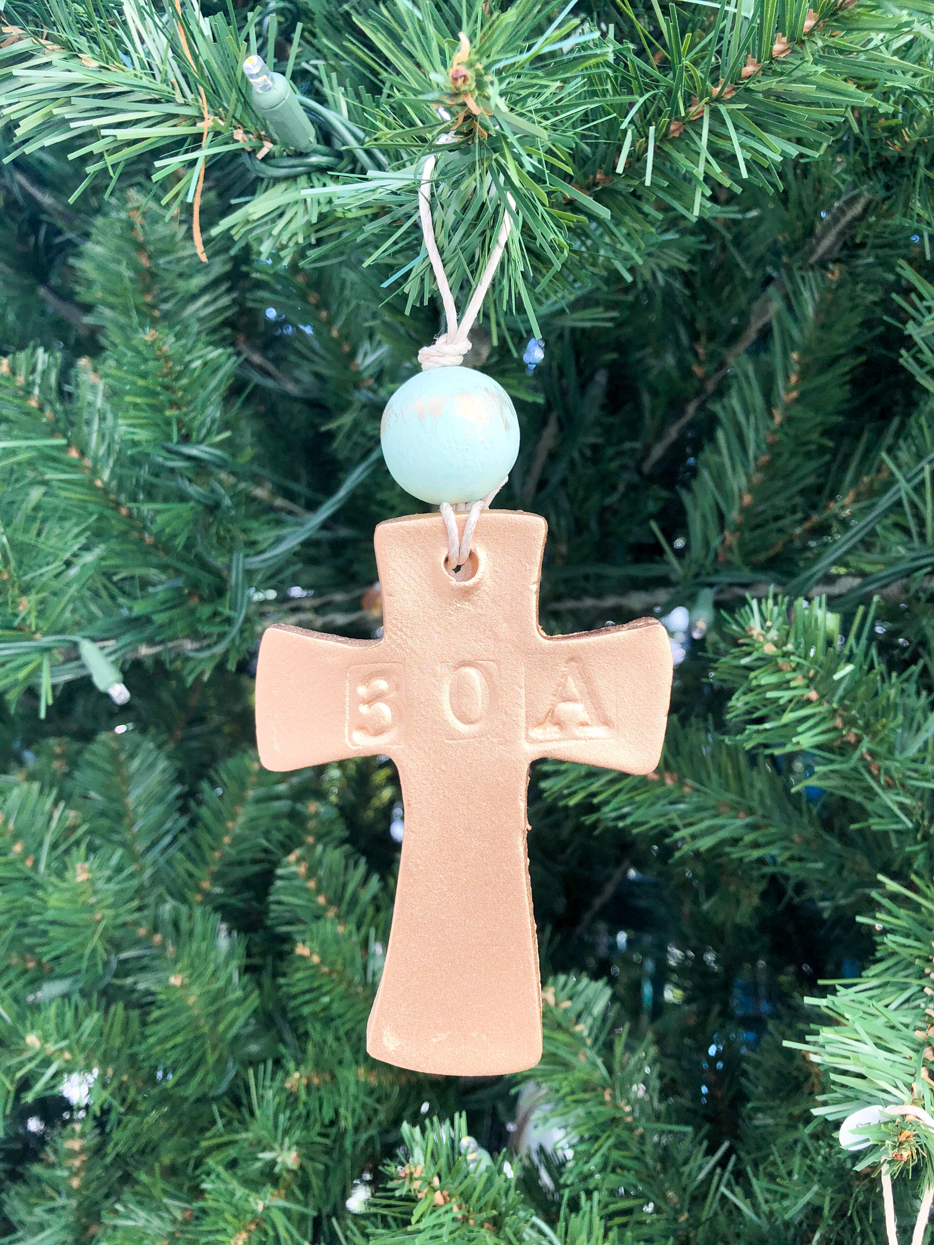30a Cross Shaped Ornament