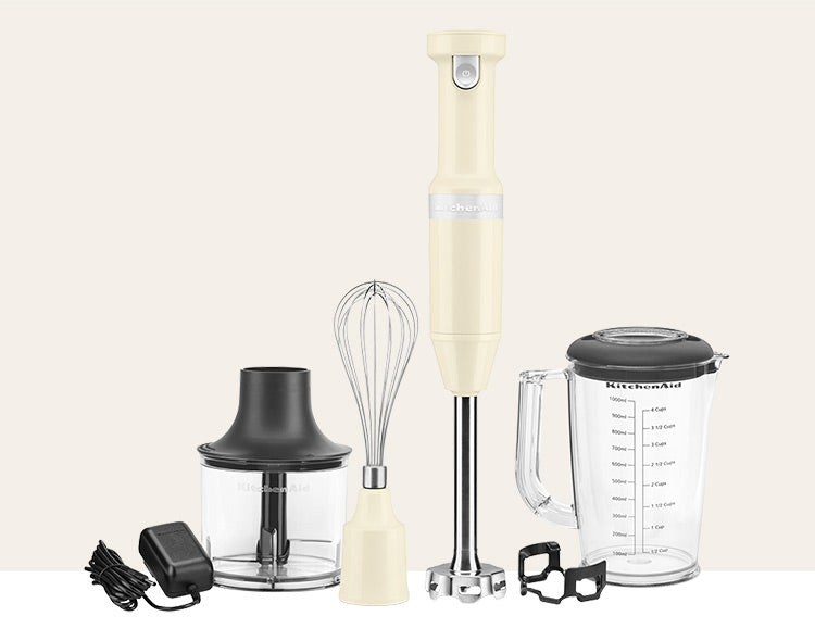 KitchenAid Cordless Hand Blender | Almond Cream