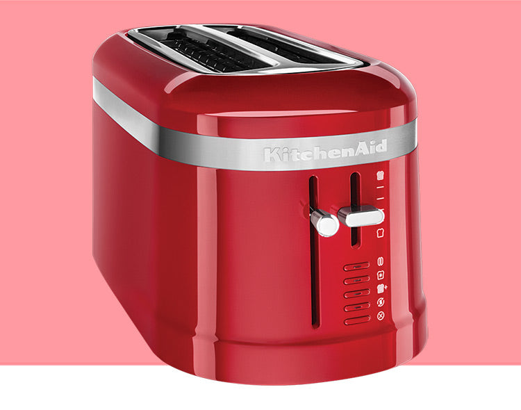 KitchenAid KMT5115ER 4-Slice Manual High-Lift Lever Toaster, Empire Red