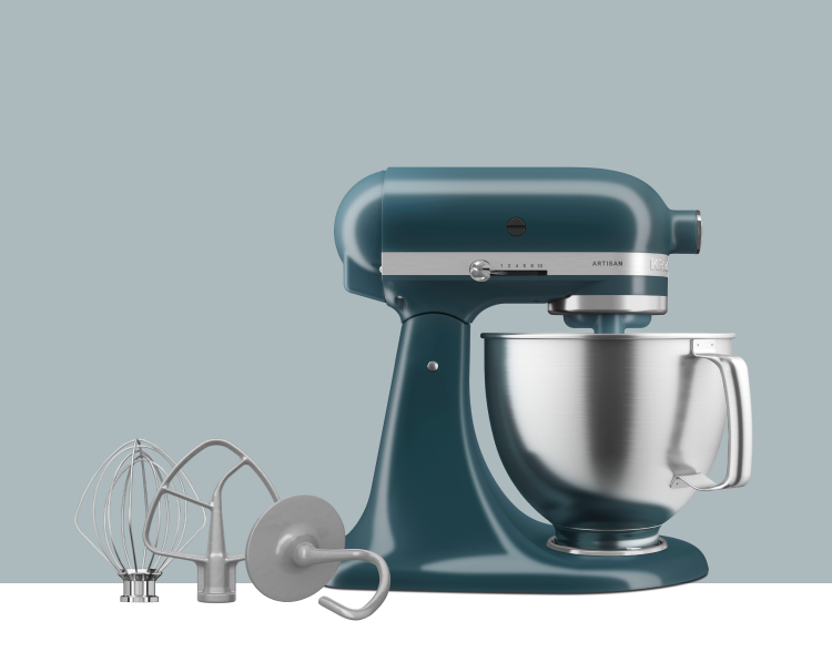 Miniature REAL Working Mixer 2in1 Hand and Stand Mixer in Pastel