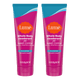 Two tubes of unscented cream deodorant plus sweat control