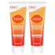 Two orange tubes of cream deodorant in the scent Clean Tangerine