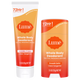 Orange stick and cream tube deodorant in the scent Clean Tangerine