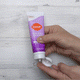 Open Lume lavender sage cream deodorant tube dispensing