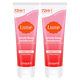 Two pink tubes of cream deodorant in the scent Peony Rose