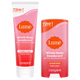 Pink stick and cream tube deodorant in the scent Peony Rose