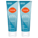 Two blue tubes of unscented acidified body wash