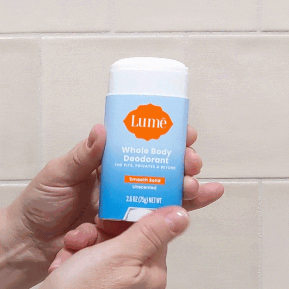 Lume CLEAN TANGERINE New Formula Bundle SOLID Deodorant Stick Travel Body  Wash