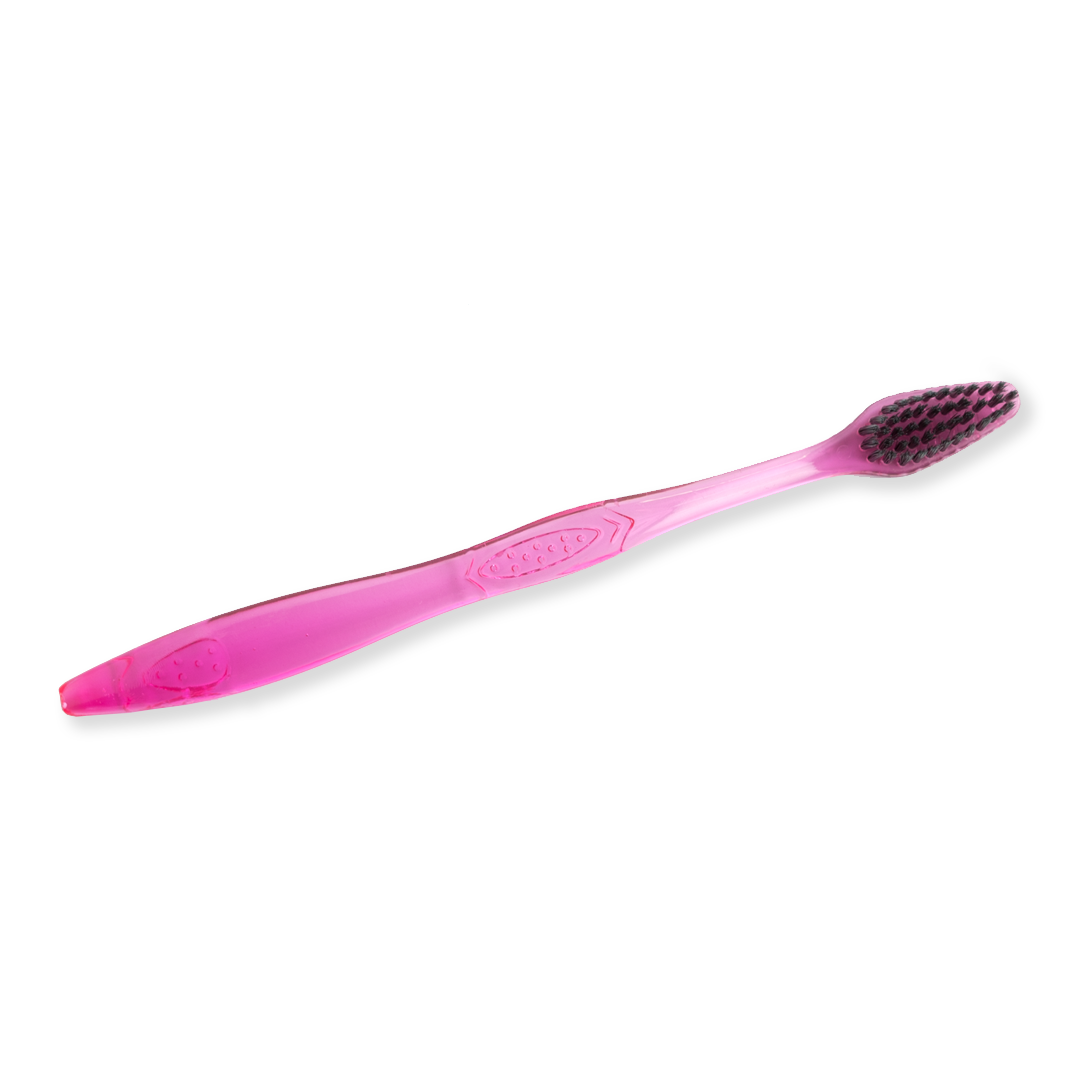 pink toothbrush