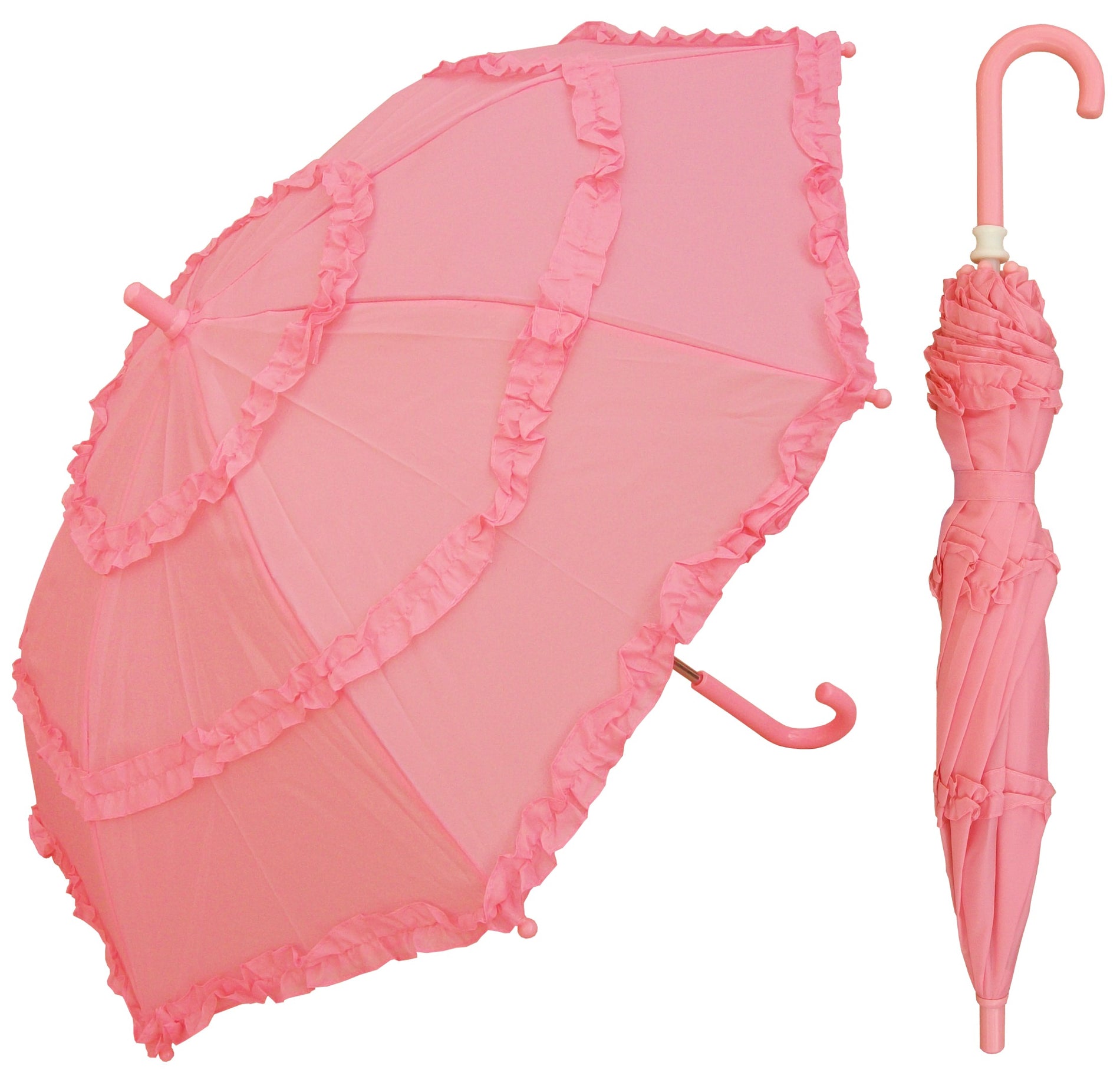 Buy Wholesale Children's Three Ruffle Umbrella | Umbrellabazaar.Com